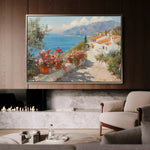 Landscape 427 Canvas Art 90 x 60 cm / Stretched on hidden frame