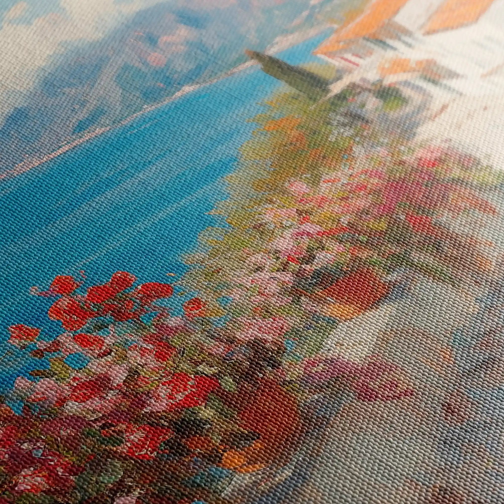 Landscape 427 Canvas Art 90 x 60 cm / Stretched on hidden frame