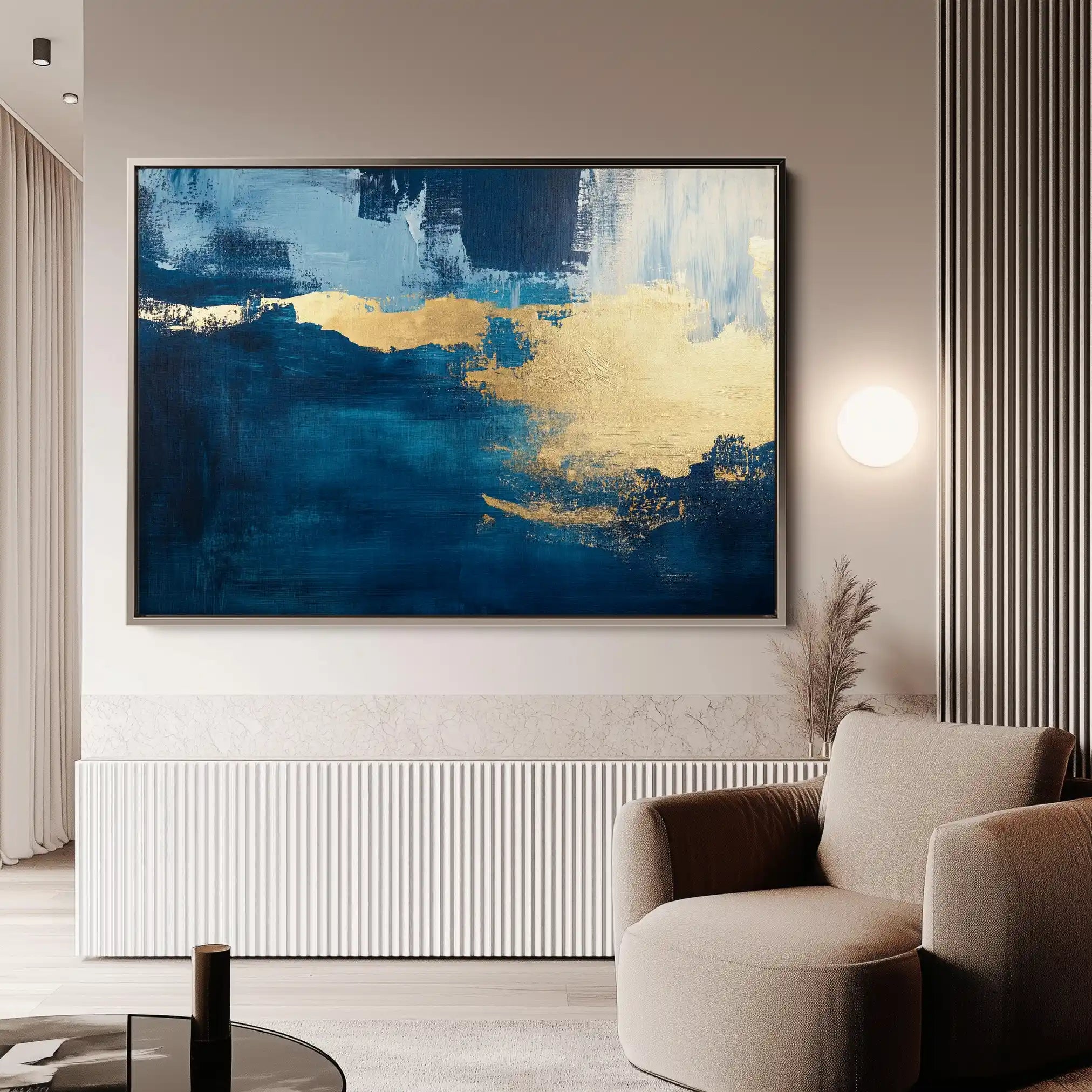 Abstract 428 Canvas Art 60 x 40 cm / Stretched on hidden frame