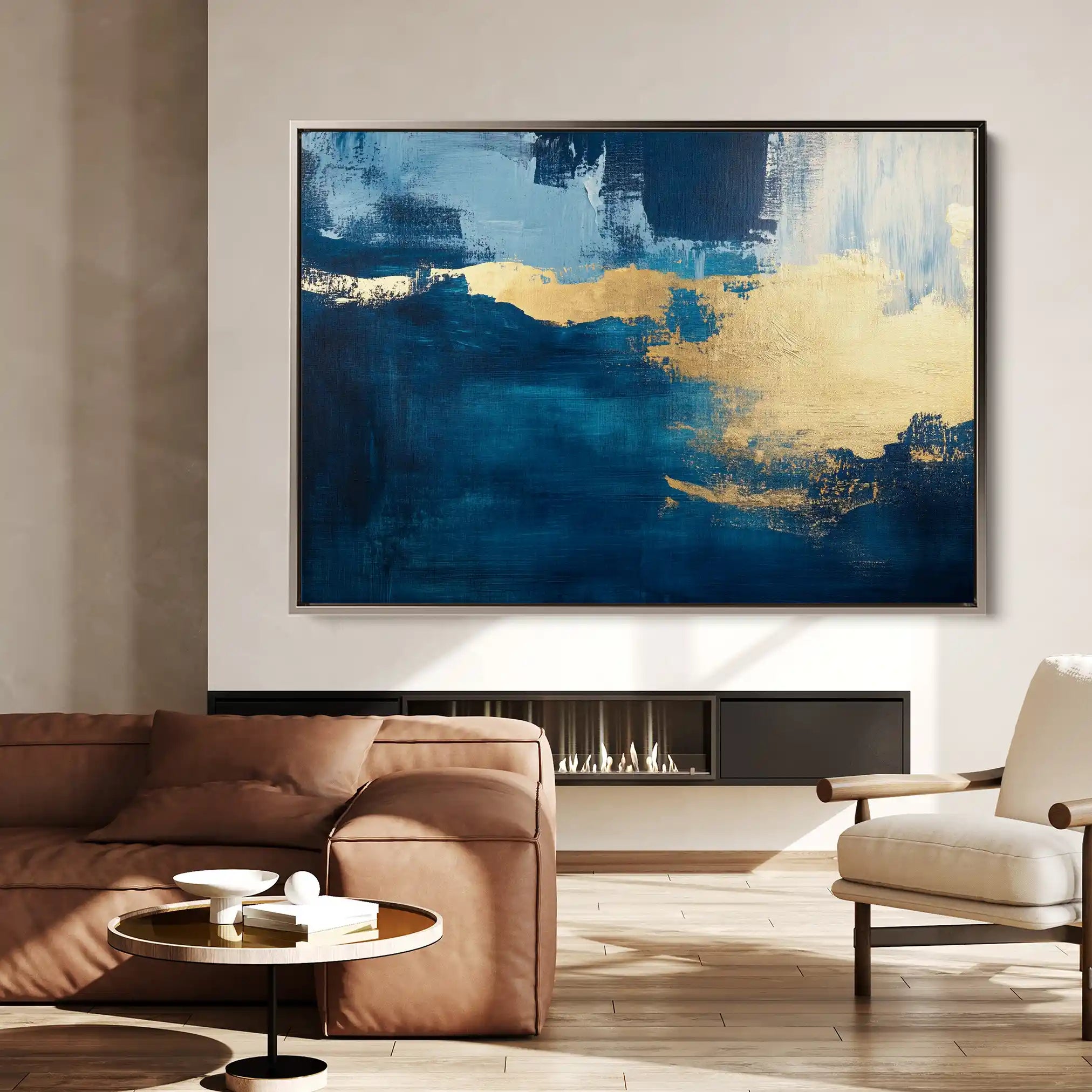 Abstract 428 Canvas Art 60 x 40 cm / Stretched on hidden frame