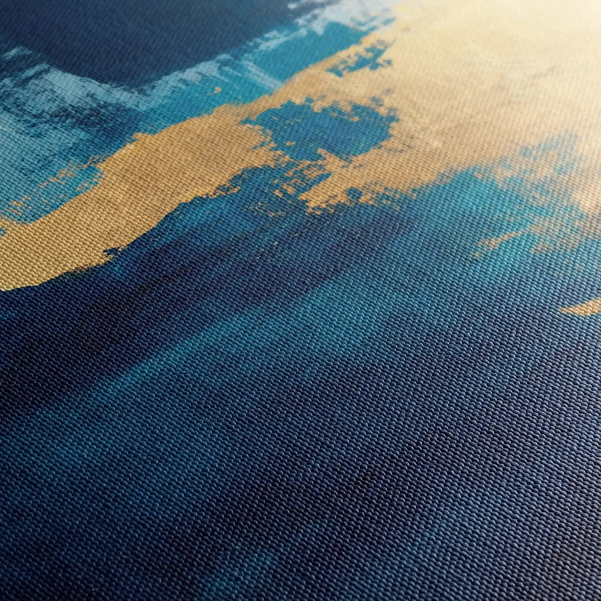 Abstract 428 Canvas Art 60 x 40 cm / Stretched on hidden frame