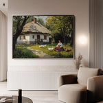Landscape 428 Canvas Art 90 x 60 cm / Stretched on hidden frame