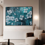 Floral Canvas Wall Art WAD429-F 90 x 60 cm / Stretched on hidden frame