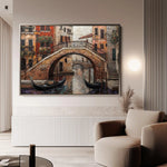 Landscape 429 Canvas Art 90 x 60 cm / Stretched on hidden frame