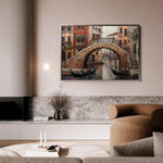 Landscape 429 Canvas Art 90 x 60 cm / Stretched on hidden frame