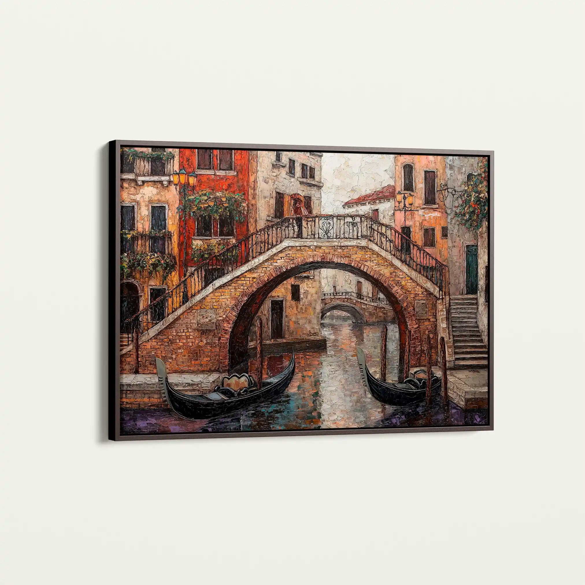 Landscape 429 Canvas Art 90 x 60 cm / Stretched on hidden frame