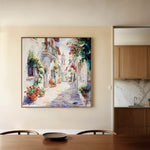 Landscape 430 Canvas Art 80 x 80 cm / Stretched on hidden frame