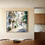 Landscape 431 Canvas Art 80 x 80 cm / Stretched on hidden frame