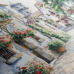 Landscape 431 Canvas Art 80 x 80 cm / Stretched on hidden frame