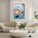 Landscape 433 Canvas Art 90 x 60 cm / Stretched on hidden frame