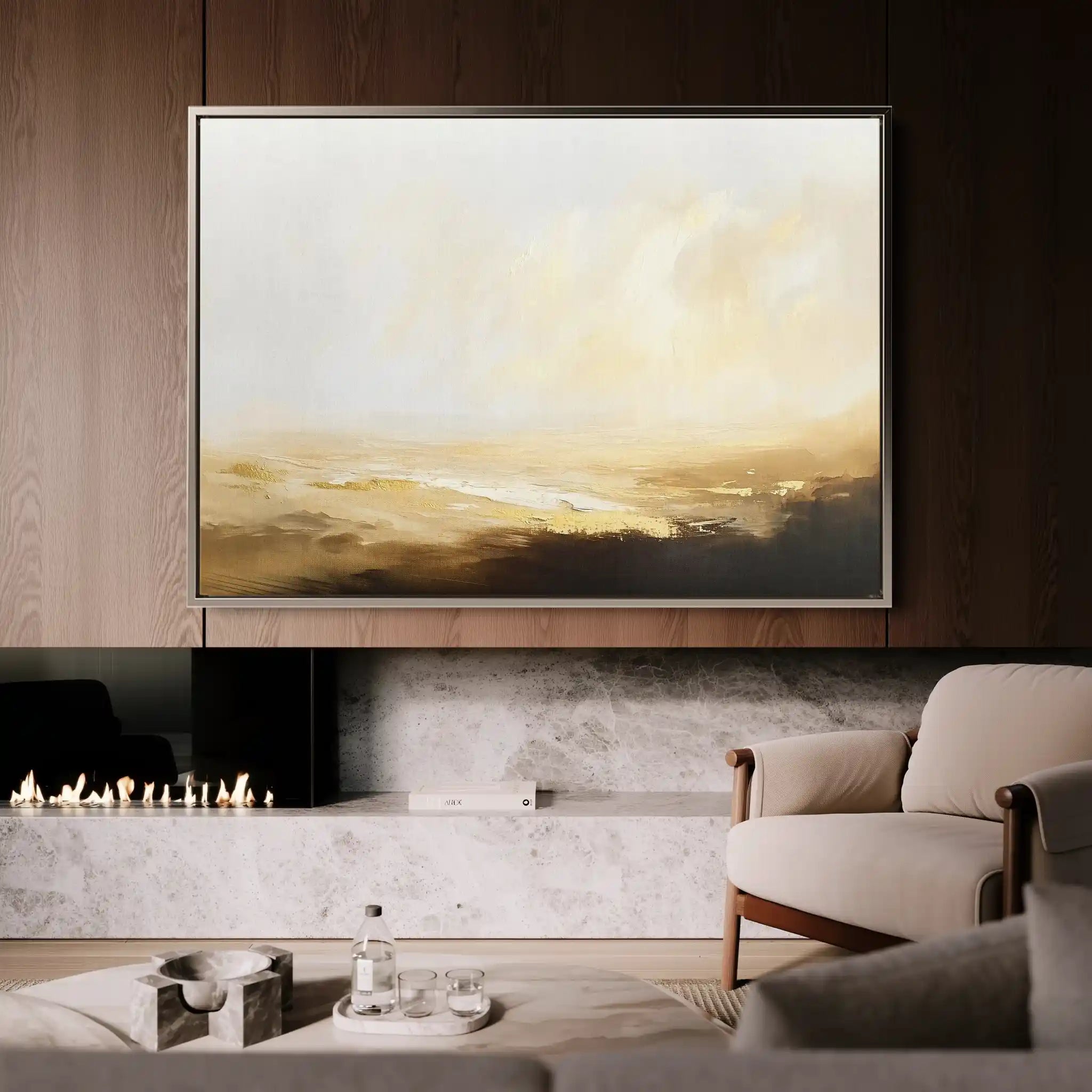 Abstract 434 Canvas Art 60 x 40 cm / Stretched on hidden frame