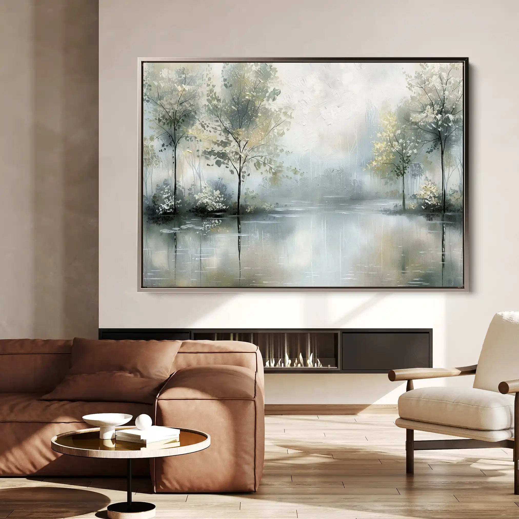 Floral Canvas Wall Art WAD434-F 90 x 60 cm / Stretched on hidden frame