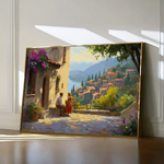 Landscape 434 Canvas Art 90 x 60 cm / Stretched on hidden frame