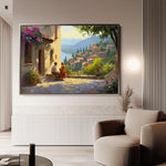 Landscape 434 Canvas Art 90 x 60 cm / Stretched on hidden frame