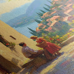 Landscape 434 Canvas Art 90 x 60 cm / Stretched on hidden frame