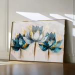 Floral Canvas Wall Art WAD436-F 90 x 60 cm / Stretched on hidden frame
