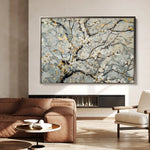 Floral Canvas Wall Art WAD437-F 90 x 60 cm / Stretched on hidden frame