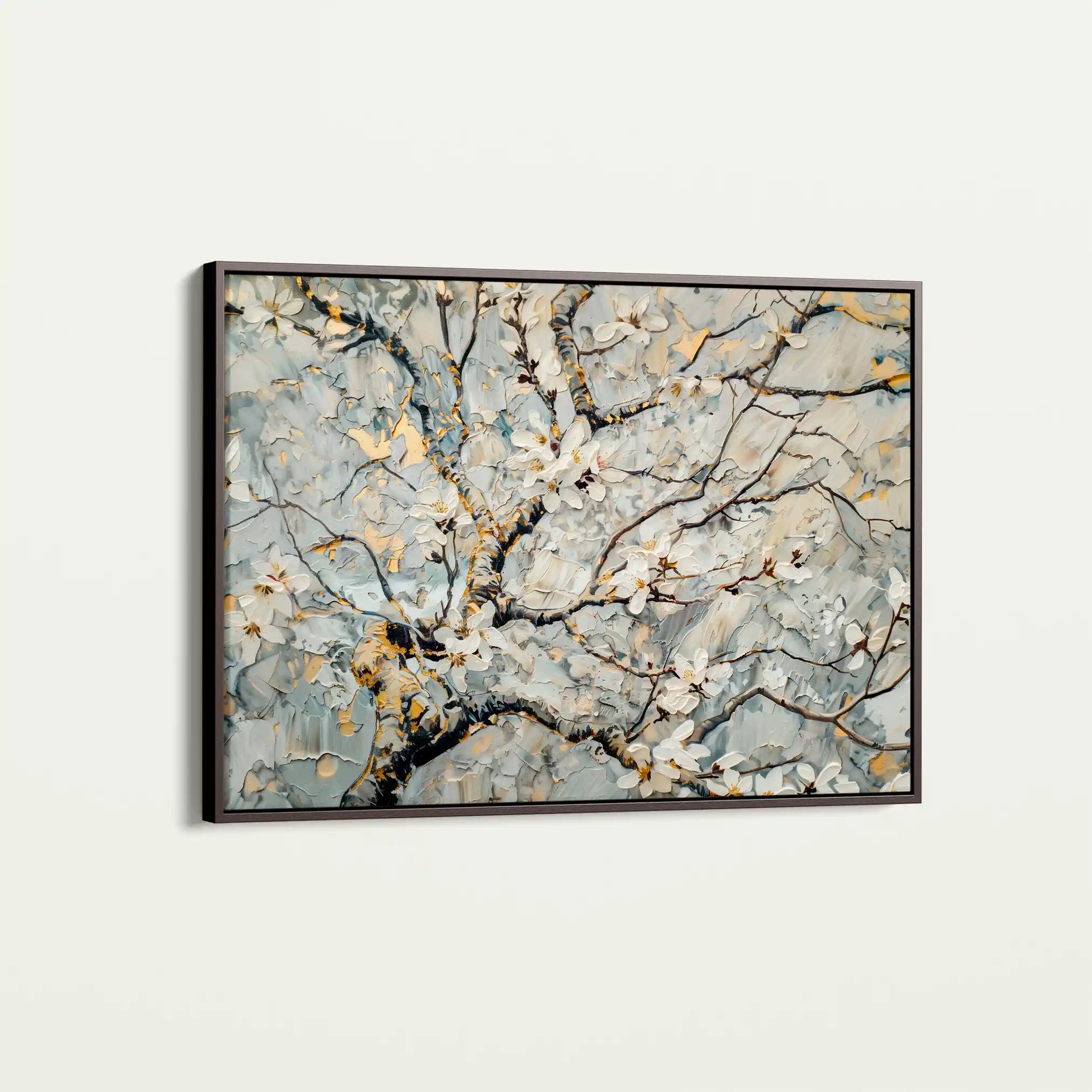 Floral Canvas Wall Art WAD437-F 90 x 60 cm / Stretched on hidden frame