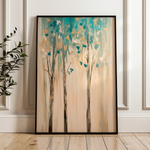 Landscape 437 Canvas Art 90 x 60 cm / Stretched on hidden frame