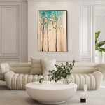 Landscape 437 Canvas Art 90 x 60 cm / Stretched on hidden frame
