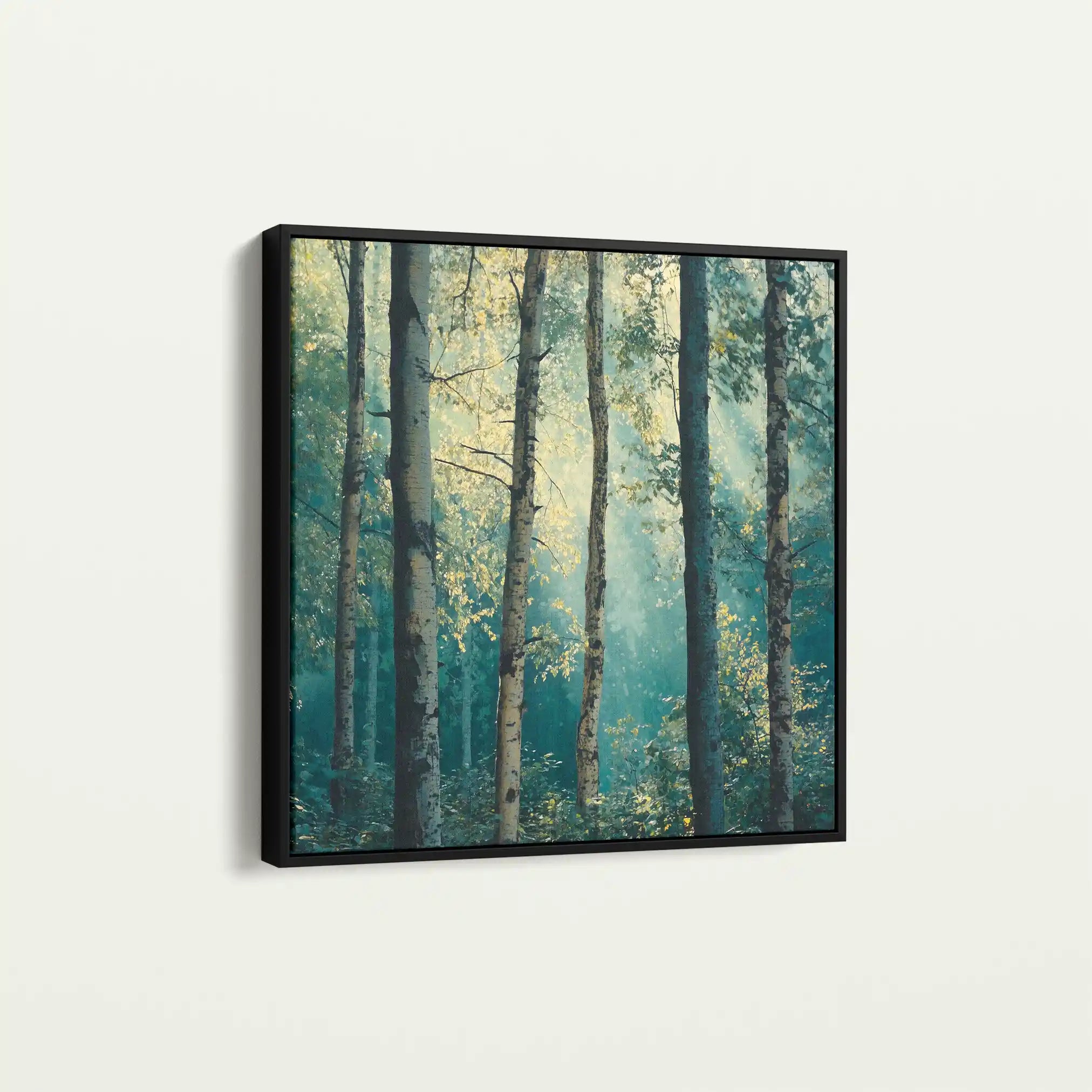 Landscape 439 Canvas Art 80 x 80 cm / Stretched on hidden frame