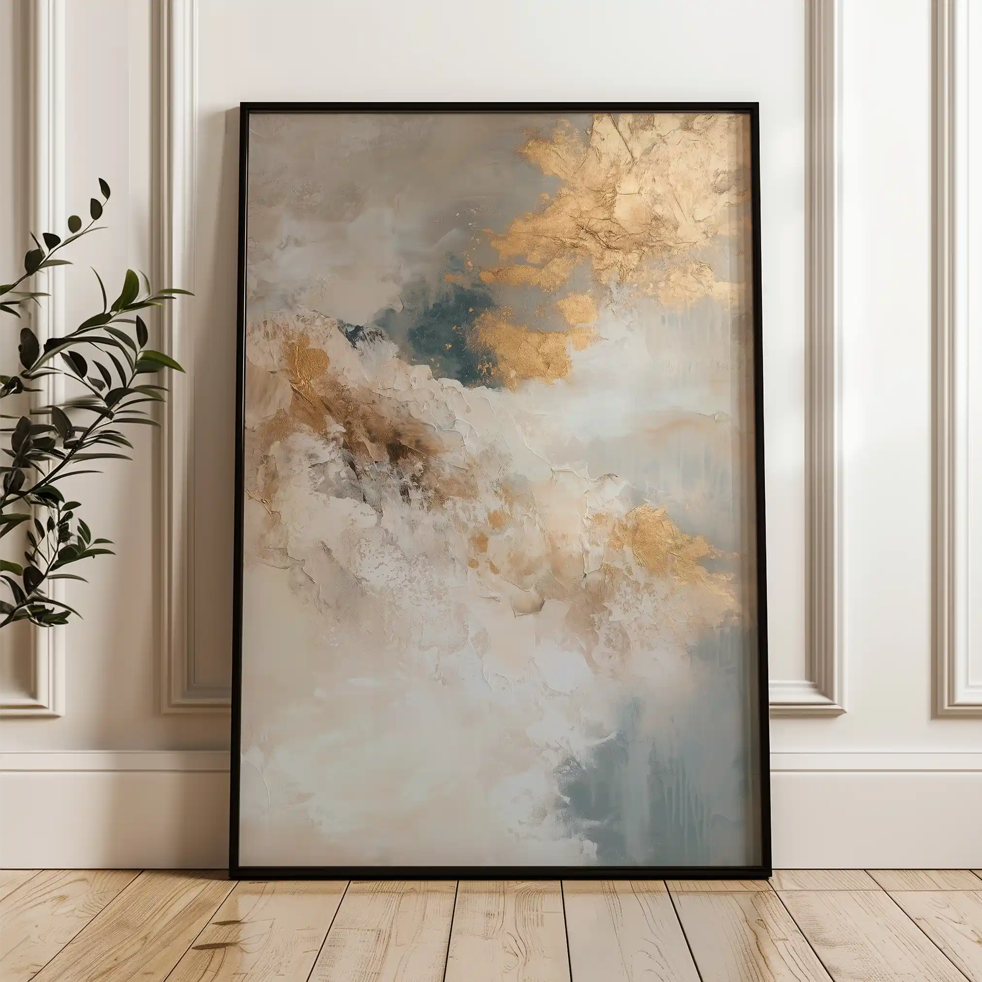 Abstract 441 Canvas Art 60 x 40 cm / Stretched on hidden frame