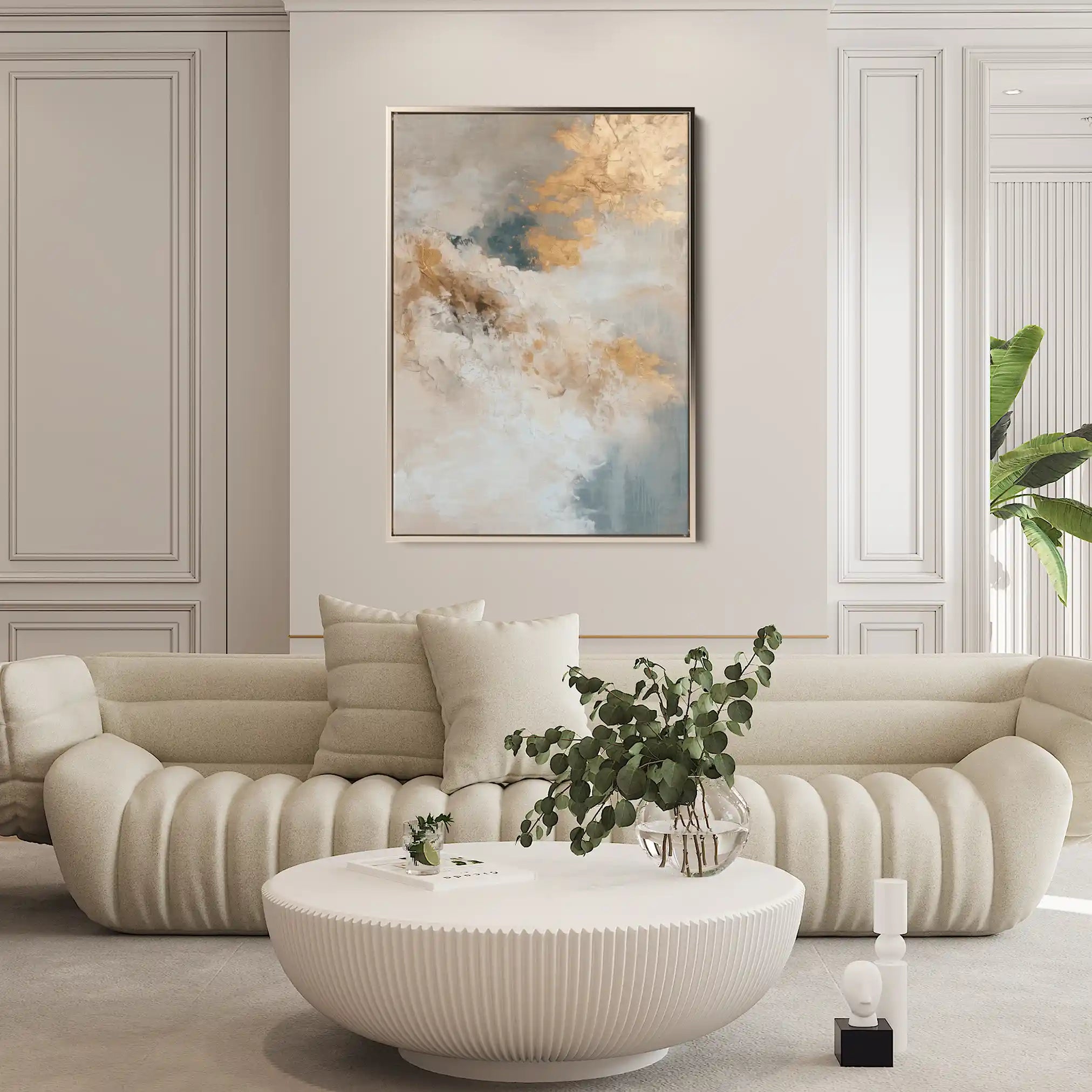 Abstract 441 Canvas Art 60 x 40 cm / Stretched on hidden frame