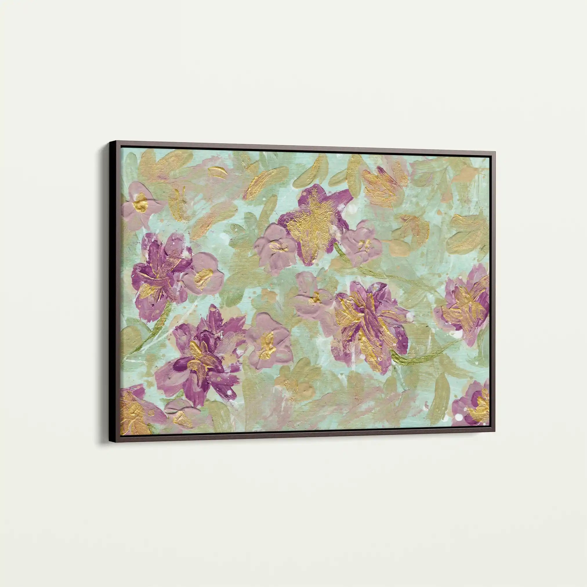 Floral Canvas Wall Art WAD441-F 90 x 60 cm / Stretched on hidden frame