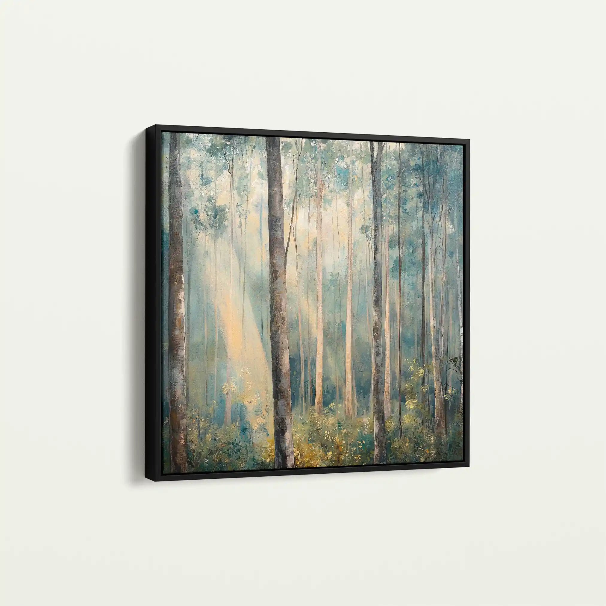 Landscape 441 Canvas Art 80 x 80 cm / Stretched on hidden frame