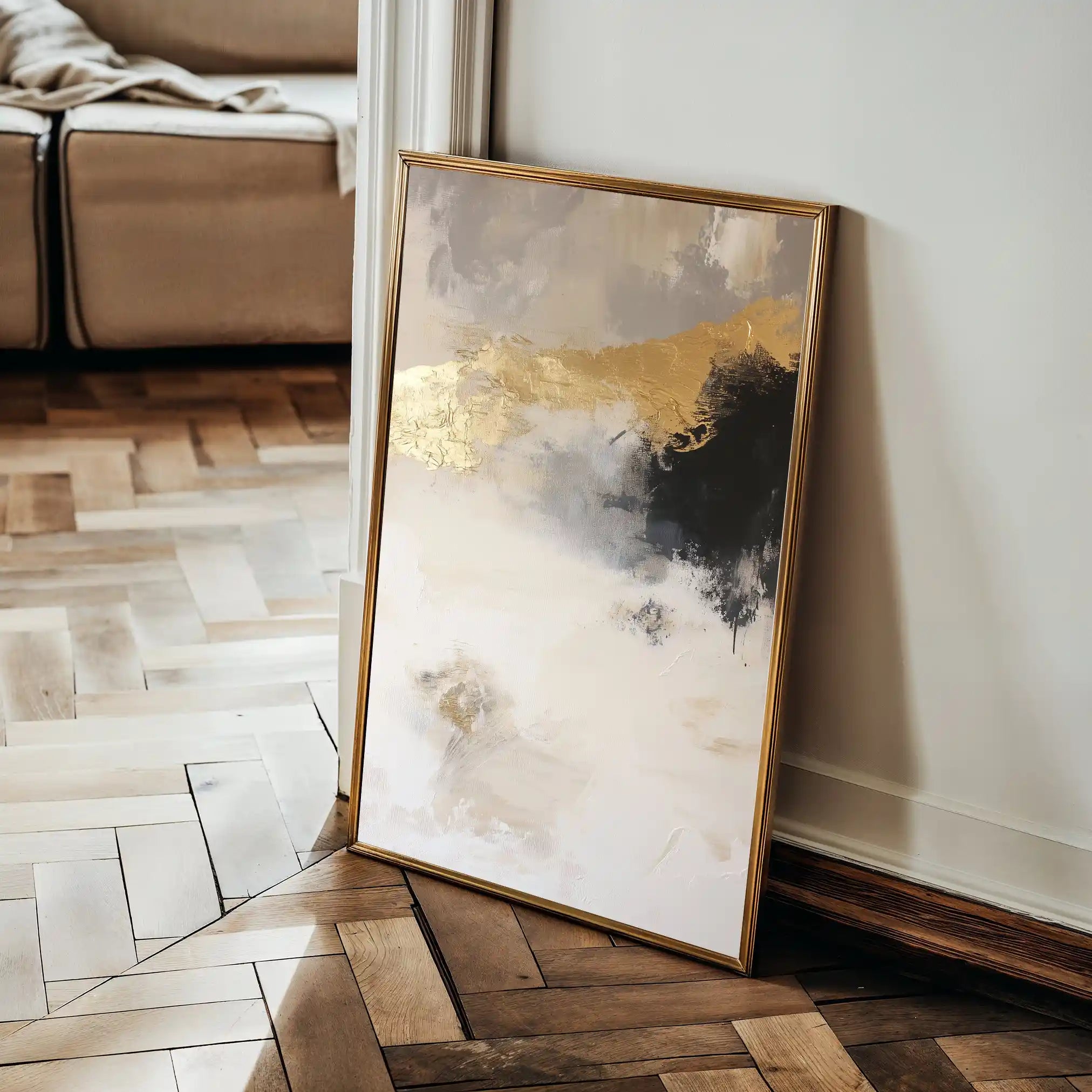 Abstract 442 Canvas Art 60 x 40 cm / Stretched on hidden frame