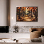 Landscape 442 Canvas Art 90 x 60 cm / Stretched on hidden frame