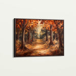 Landscape 442 Canvas Art 90 x 60 cm / Stretched on hidden frame