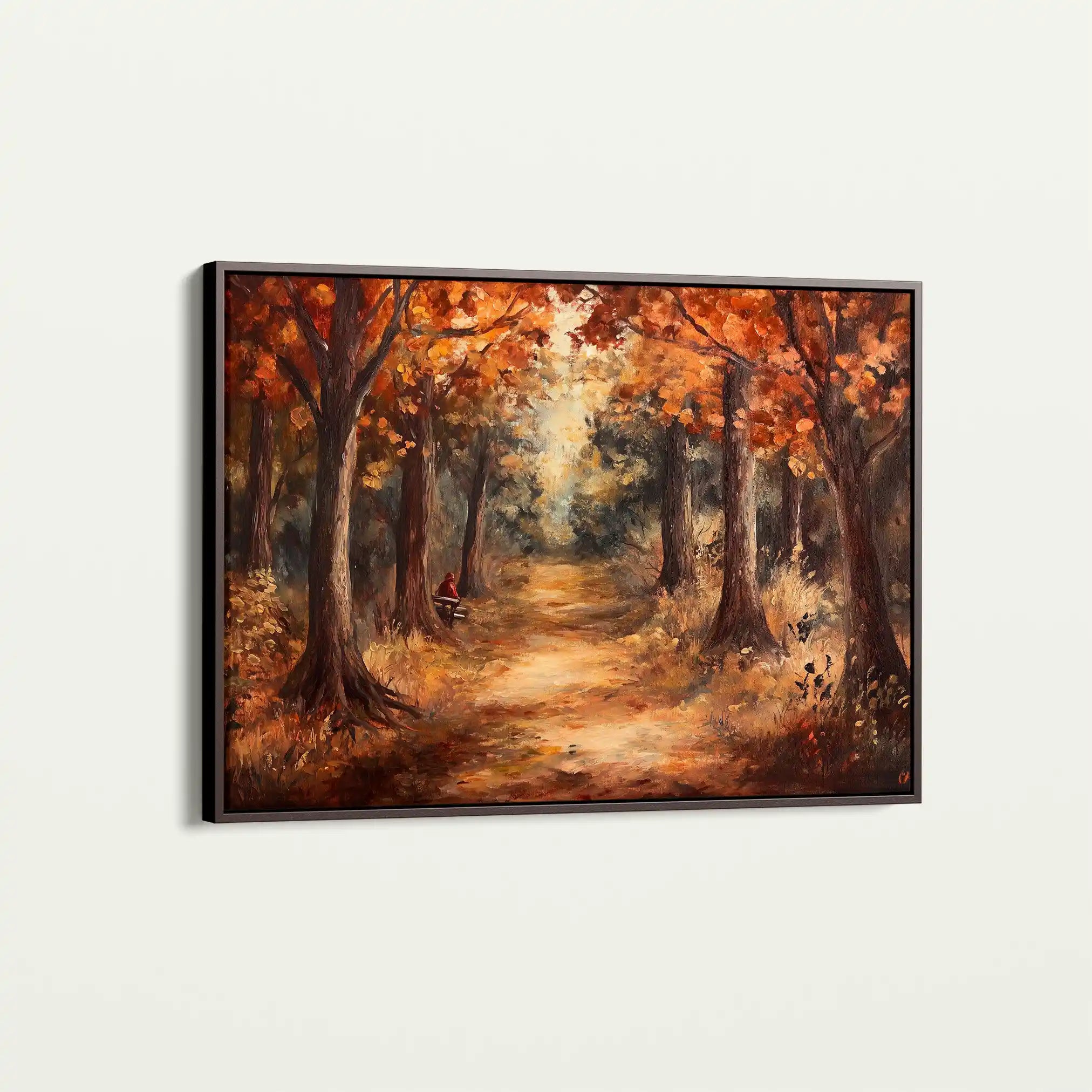 Landscape 442 Canvas Art 90 x 60 cm / Stretched on hidden frame