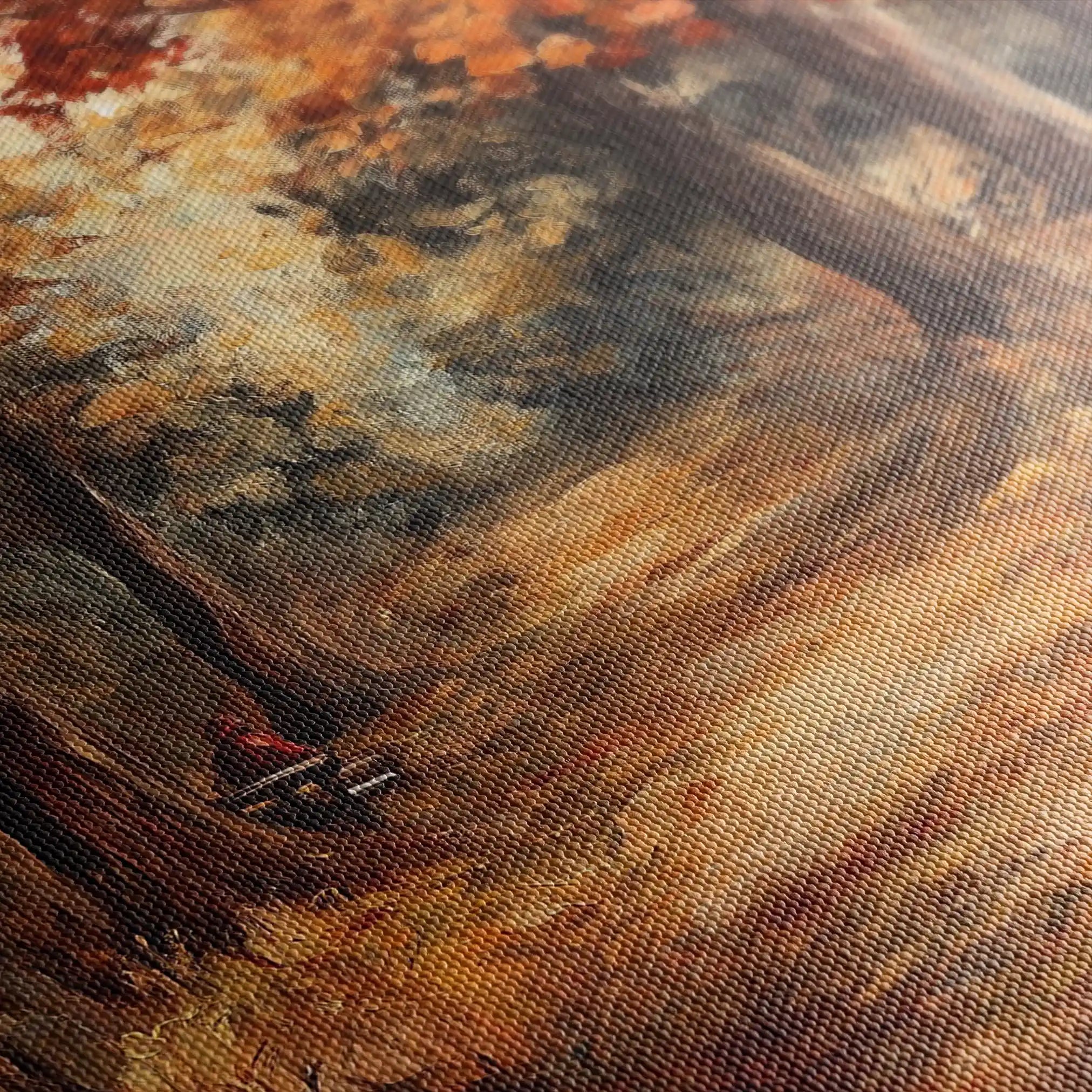 Landscape 442 Canvas Art 90 x 60 cm / Stretched on hidden frame