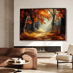 Landscape 443 Canvas Art 90 x 60 cm / Stretched on hidden frame