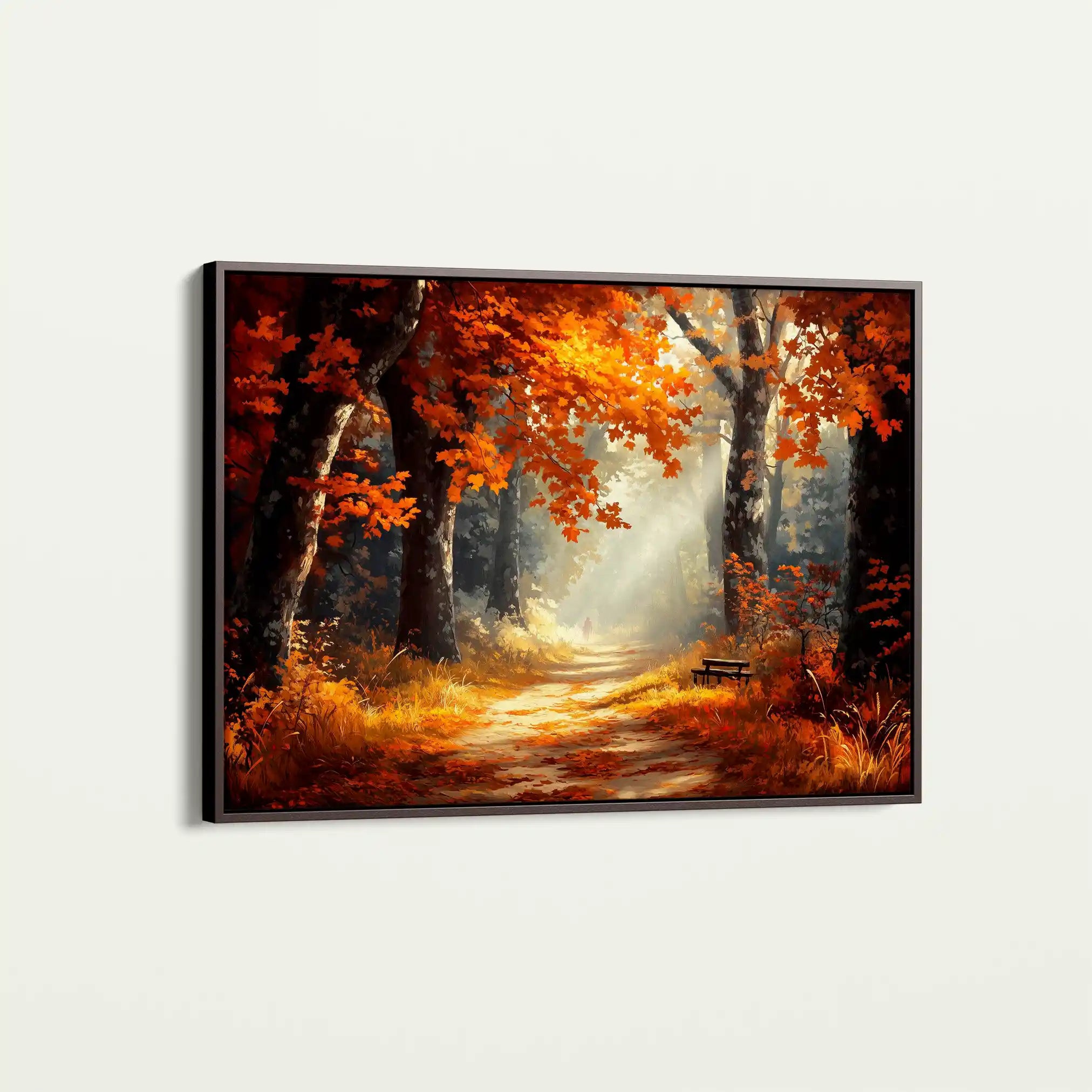 Landscape 443 Canvas Art 90 x 60 cm / Stretched on hidden frame