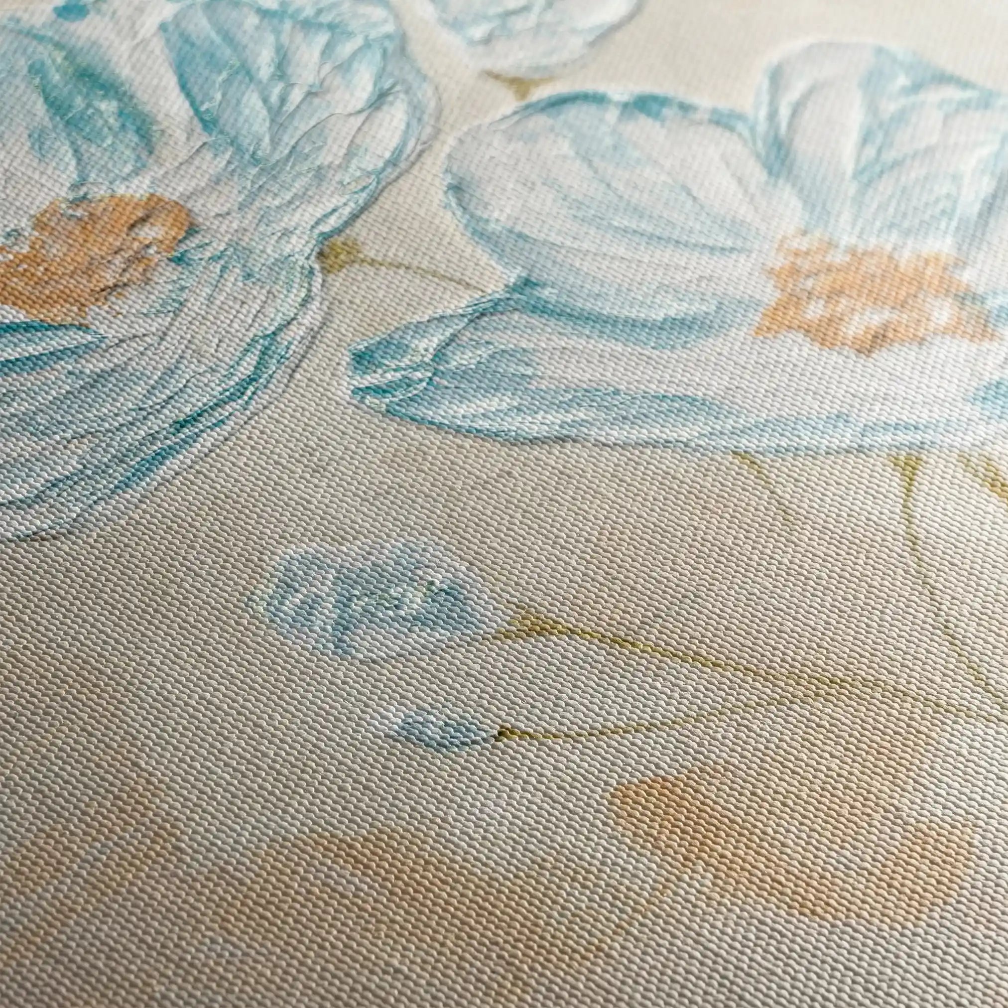 Floral Canvas Wall Art WAD444-F 90 x 60 cm / Stretched on hidden frame