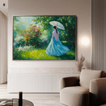 Landscape 444 Canvas Art 90 x 60 cm / Stretched on hidden frame