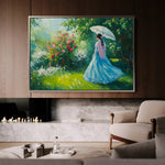 Landscape 444 Canvas Art 90 x 60 cm / Stretched on hidden frame