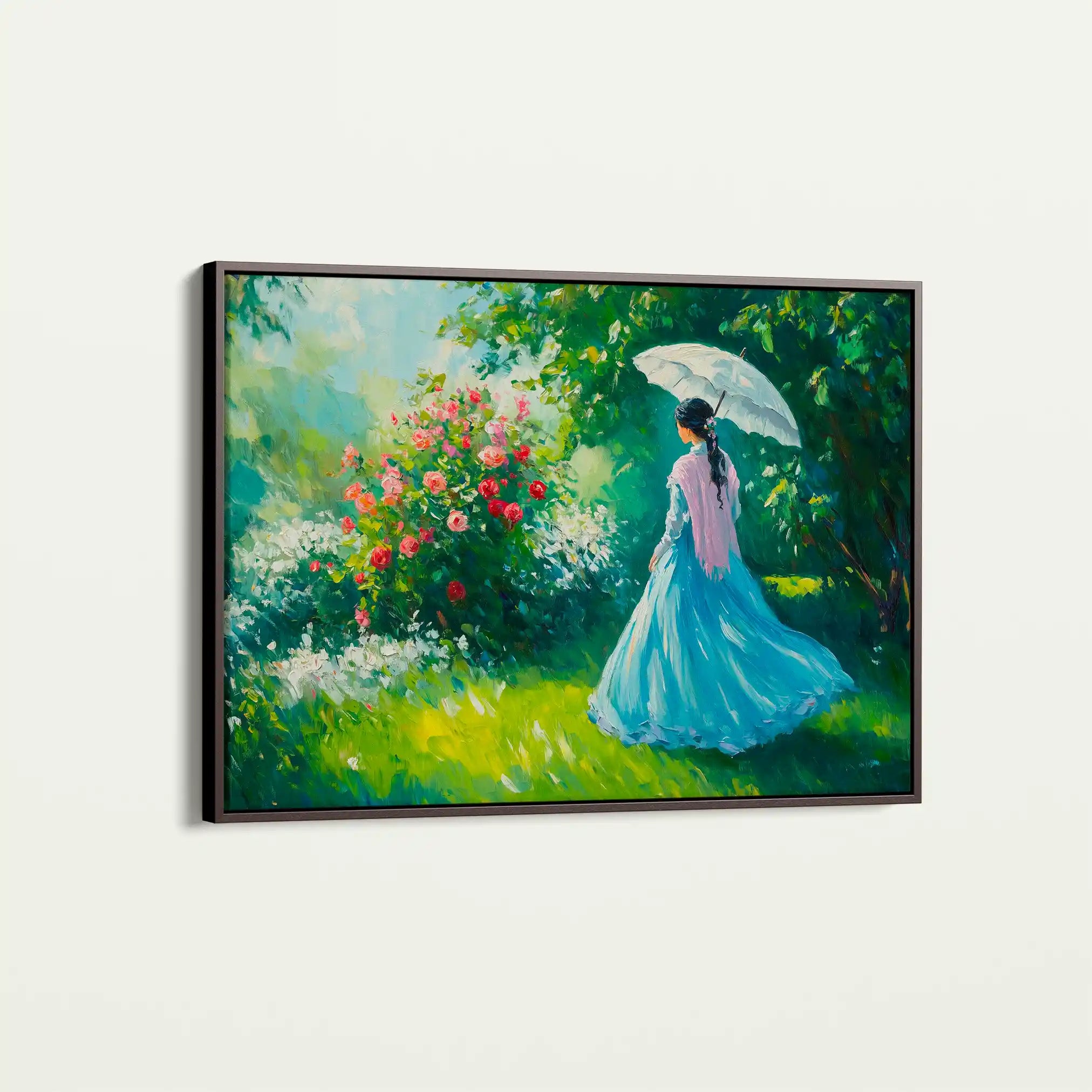 Landscape 444 Canvas Art 90 x 60 cm / Stretched on hidden frame