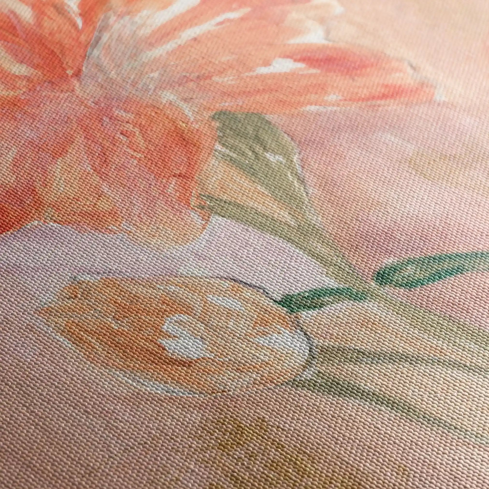 Floral Canvas Wall Art WAD446-F 90 x 60 cm / Stretched on hidden frame