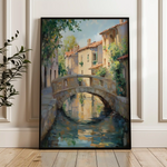 Landscape 446 Canvas Art 90 x 60 cm / Stretched on hidden frame