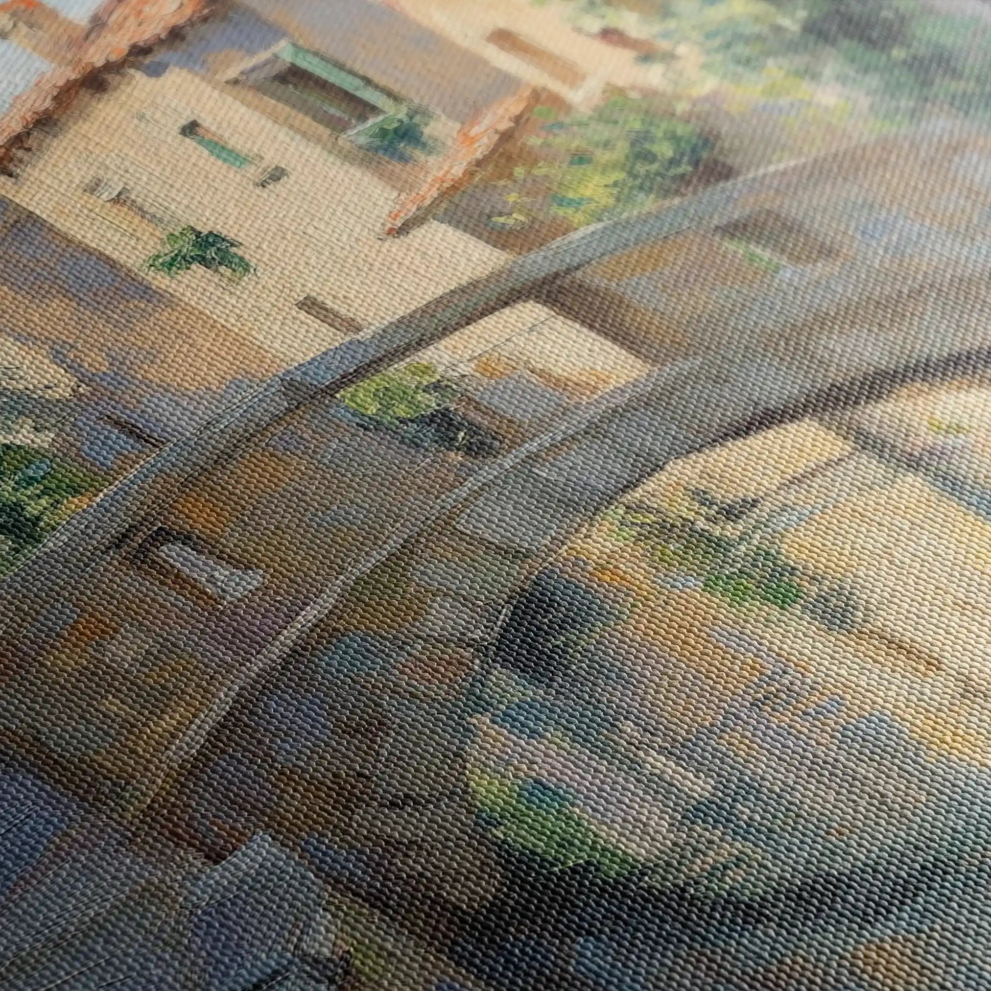 Landscape 446 Canvas Art 90 x 60 cm / Stretched on hidden frame