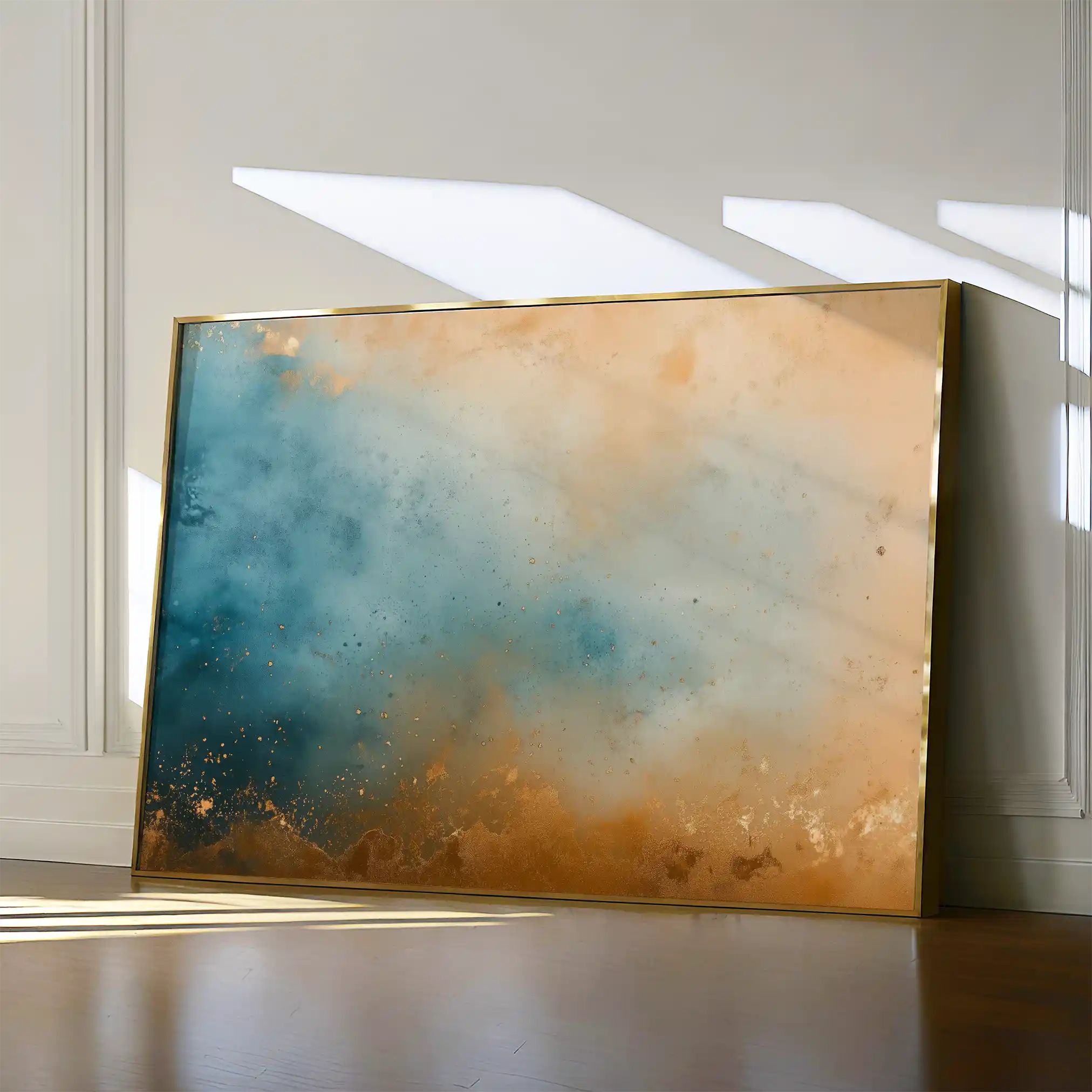 Abstract 447 Canvas Art 60 x 40 cm / Stretched on hidden frame