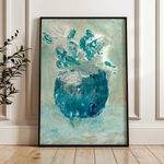 Floral Canvas Wall Art WAD447-F 90 x 60 cm / Stretched on hidden frame