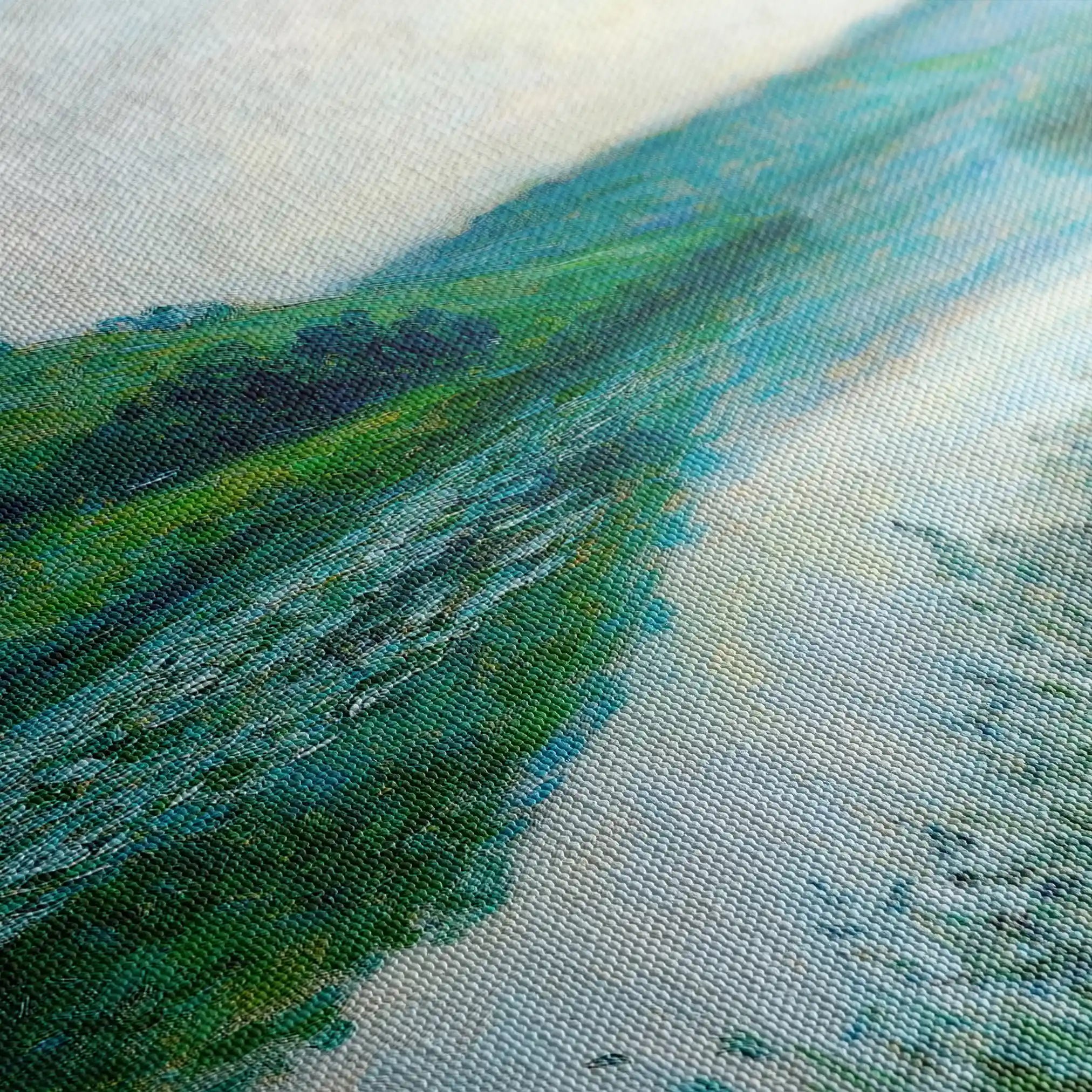 Landscape 447 Canvas Art 90 x 60 cm / Stretched on hidden frame