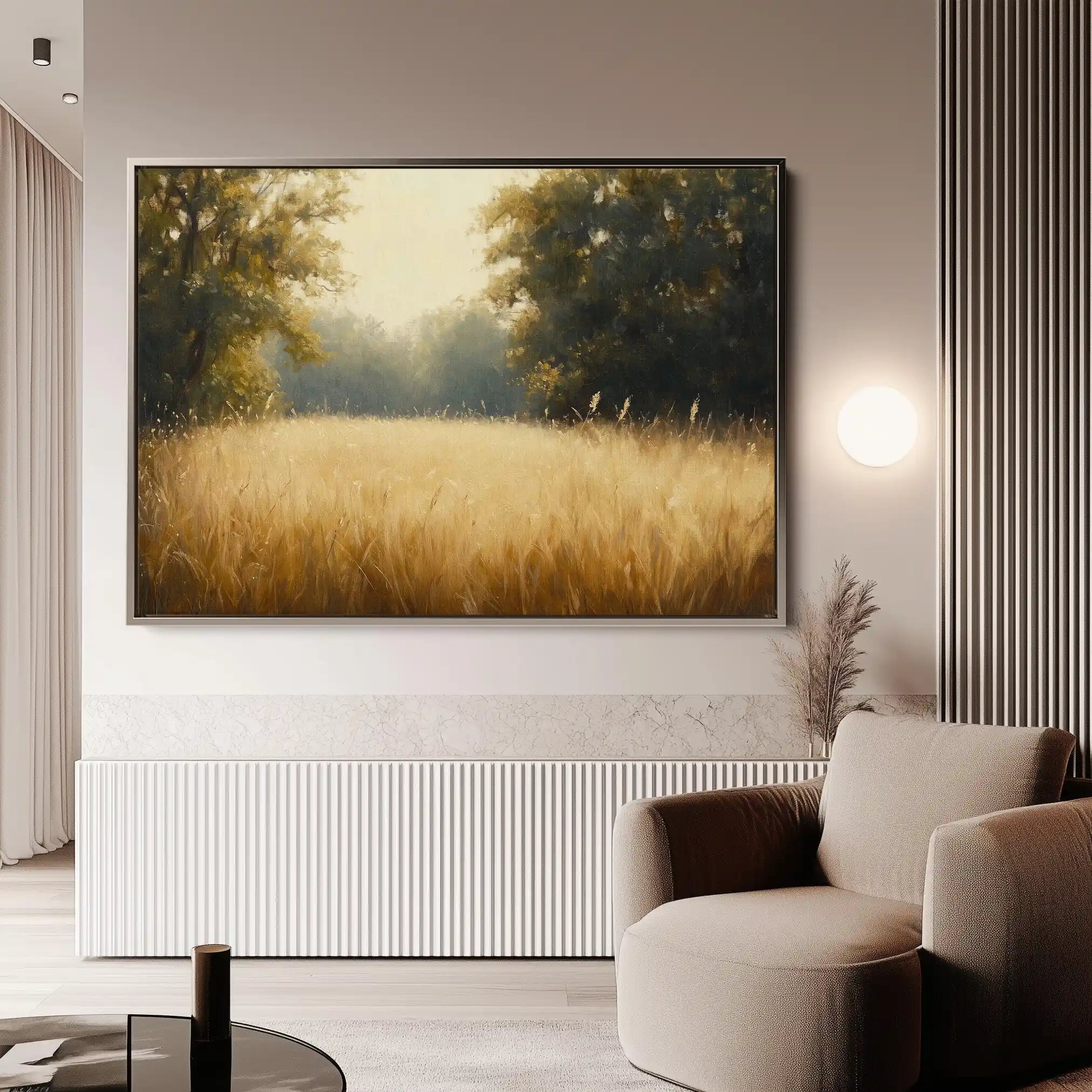 Landscape 450 Canvas Art 90 x 60 cm / Stretched on hidden frame