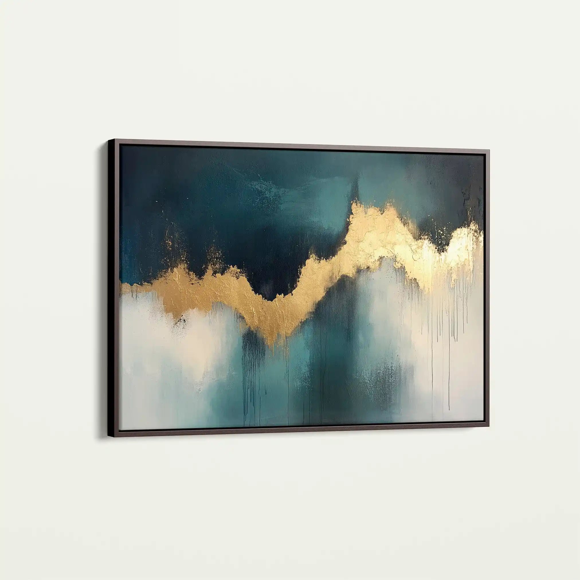 Abstract 451 Canvas Art 60 x 40 cm / Stretched on hidden frame