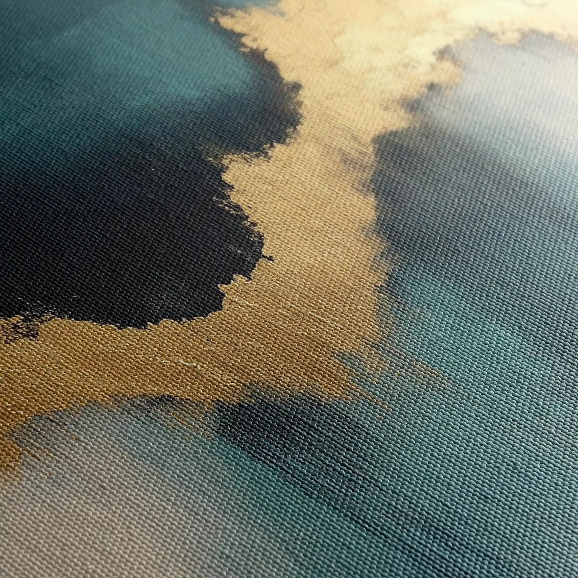 Abstract 451 Canvas Art 60 x 40 cm / Stretched on hidden frame