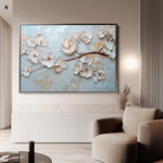 Floral Canvas Wall Art WAD451-F 90 x 60 cm / Stretched on hidden frame